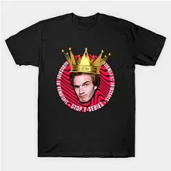 PewDiePie T-shirts - King of the YouTube Meme 