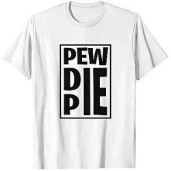 PewDiePie T-shirts - Bold Logo Graphic 