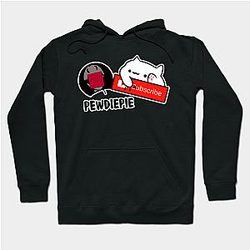 PewDiePie Hoodies - Smash subscribe!