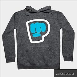 PewDiePie Hoodies - Vintage PewDiePie Smash Logo Hoodie