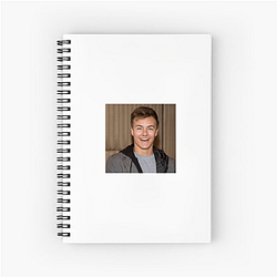Peyton Meyer Unique On-Screen Persona Motif Peyton Meyer Notebook