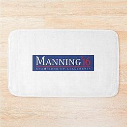 Peyton Manning for President Bath Mat