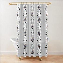 Peyton Manning 18 Ready to Pass Shower Curtain