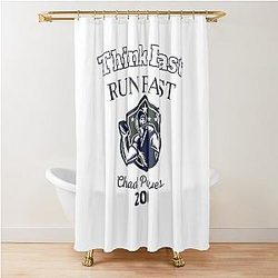 Peyton Manning Chad Powers Think Fast 200 Shower Curtain