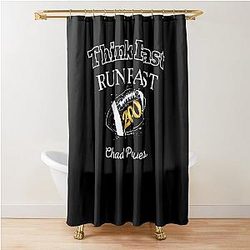 Peyton Manning Chad Powers Think Fast  200 Shower Curtain