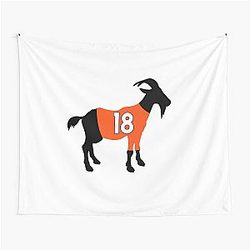 Peyton Manning GOAT Tapestry