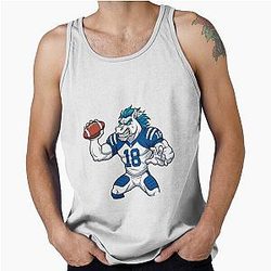Indianapolis Colts QB Peyton Manning Angry NFL Art Tank Top