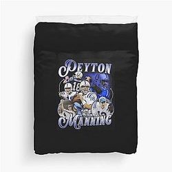 Peyton Manning Vintage Duvet Cover