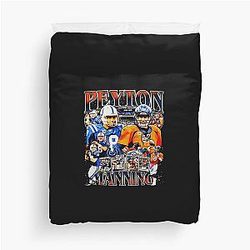 Peyton Manning Vintage Duvet Cover