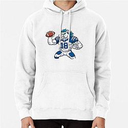 Indianapolis Colts QB - Peyton Manning Angry NFL Art Pullover Hoodie
