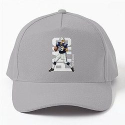 Peyton Manning Ready To Pass Baseball Cap