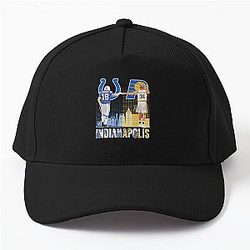 Indianapolis Colts and Indiana Pacers Signed Baseball Cap