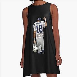 Peyton Manning Win A-Line Dress