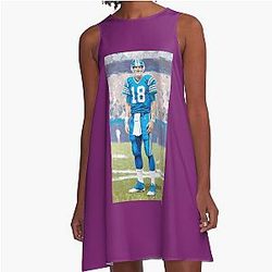 Peyton Manning 18 Football Legend Dress