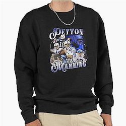 Peyton Manning Retro Vintage Pullover Sweatshirt