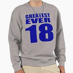 Peyton Manning 18 Greatest Ever Pullover Sweatshirt