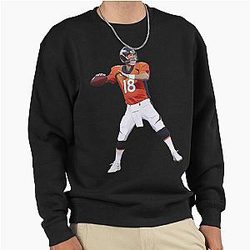 Peyton Manning Denver Broncos Throw Sweatshirt