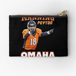 Peyton Manning Omaha Zipper Pouch