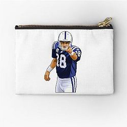 Peyton Manning To The Crowds Zipper Pouch