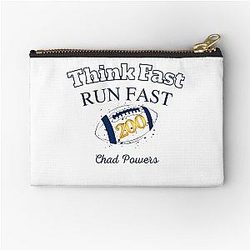 Peyton Manning Chad Powers Think fast 200 Zipper Pouch