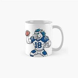 Indianapolis Colts QB Peyton Manning Angry NFL Art Classic Mug