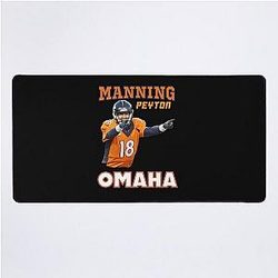 Peyton Manning Omaha Desk Mat