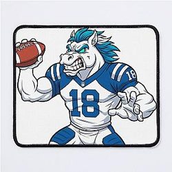 Indianapolis Colts QB Peyton Manning Angry NFL Art Mouse Pad