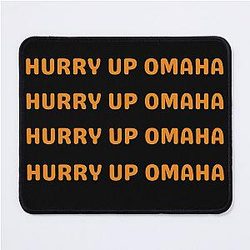 Peyton Manning Omaha Snap Count Mouse Pad