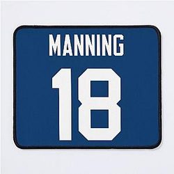 Peyton Manning Colts Mouse Pad