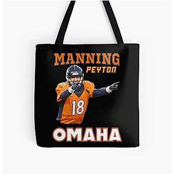 Peyton Manning Omaha Tote Bag