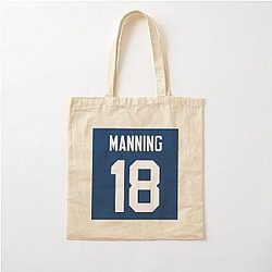 Peyton Manning Cotton Tote Bag