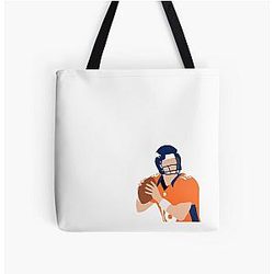 Peyton Manning Over Print Tote Bag