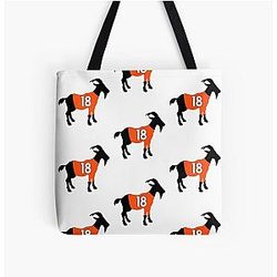Peyton Manning GOAT Tote Bag