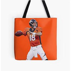 Peyton Manning Denver Broncos Tote Bag