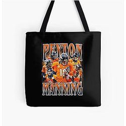 Peyton Manning Retro Bootleg Tote Bag