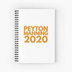 Peyton Manning 2020 Notebook