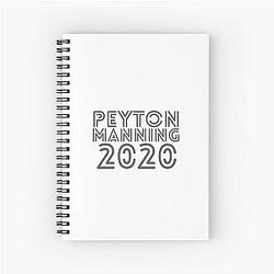 Peyton Manning 2020 Notebook