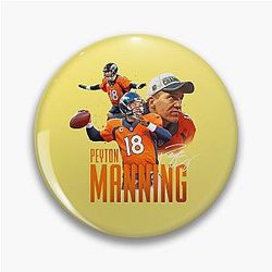 Peyton Manning Denver Broncos Pin