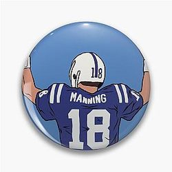 Peyton Manning Celebration Pin