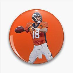 Peyton Manning Denver Broncos Pin