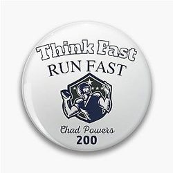 Peyton Manning Chad Powers Think Fast Run Fast 200 Pin