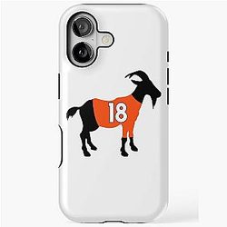 Peyton Manning GOAT iPhone Case