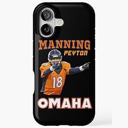 Peyton Manning Omaha iPhone Case
