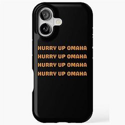 Peyton Manning Omaha Snap Count iPhone Tough Case
