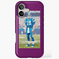 Peyton Manning Football Legend Art iPhone Case