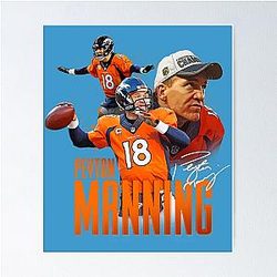 Peyton Manning Denver Broncos Poster