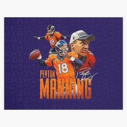 Peyton Manning Denver Broncos Jigsaw Puzzle