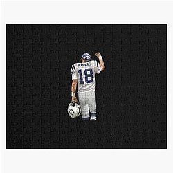 Peyton Manning Win Sticker Jigsaw Puzzle