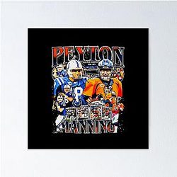 Peyton Manning Bootleg Poster