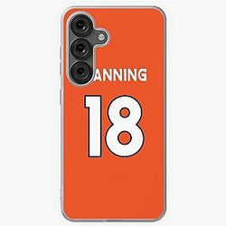 Peyton Manning Jersey Back Mask Phone Case iPhone Samsung Galaxy Soft Case